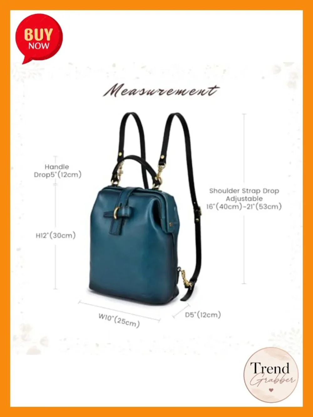 Genuine Leather Convertible Backpack Purse for Women Handcrafted Eco-Friendly